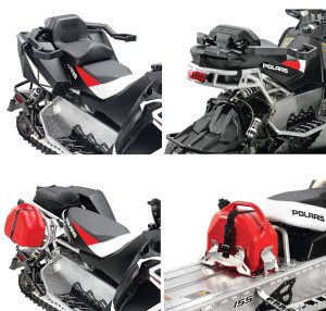 Polaris has expanded its Lock & Ride cargo and accessory system to more models for 2014. 