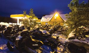 Togwotee Mountain Lodge in Wyoming draws 7,000-8,000 snowmobile rental customers in an average season.