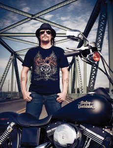 Kid Rock will be joining Aerosmith and Toby Keith as headliners for Harley-Davidson’s 110th anniversary event during Labor Day weekend in Milwaukee.