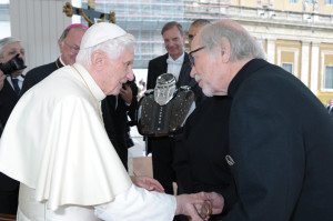 In October, Pope Benedict XVI blessed two Harley-Davidson tanks to mark the countdown to Harley’s 110th anniversary European Celebration. During those festivities, which will occur June 13-16, Pope Benedict XVI’s successor, Pope Francis, will host a blessing of the bikes.