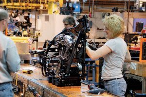 Harley-Davidson has implemented a new surge manufacturing process since Keith Wandell took over as CEO in 2009. The company’s vehicle operations plant in York, Pa., was the first facility to implement the new system.