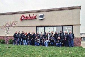 Cruisin’ 66 in Ozark, Mo., has moved to a highway frontage location that is about one-half the size of the dealership’s previous home. Customers celebrated the move by riding the bike inventory to the new location.