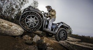 Non-pneumatic tires are a big advancement for the off-road world - expect to see more of them available to consumers.