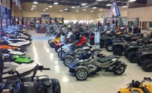The six Freedom Powersports locations combined to see revenues up more than 12 percent in 2012 compared to 2011.