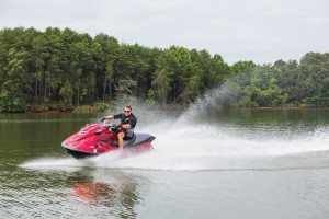 The Yamaha WaveRunner VX performance series features the industry’s first 1.8-liter engine.