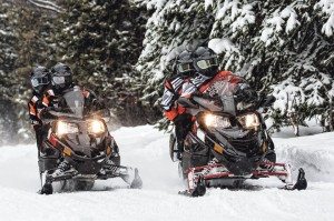 The Arctic Cat TZ1 LXR is popular among touring riders.