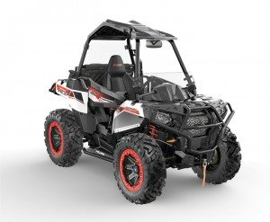 The all-new 2014 Polaris Sportman ACE blends power, performance and capability in what can be best described as a single-seat ide-by-side.