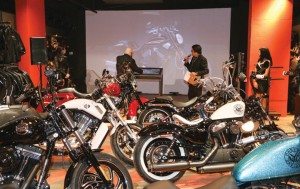 The Power Wall is the first-of-its-kind at any Harley-Davidson dealership, and is planned to serve as a model for future Harley dealerships. Asaf Jacobi, president/general manager of H-D of NYC, designed the concept behind the touch-screen kiosk and projection screen.