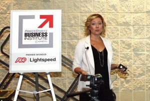 Samantha Scott, owner of Pushing the Envelope, Inc., was a speaker at the 2013 Powersports Business  Institute @ AIMExpo. 
