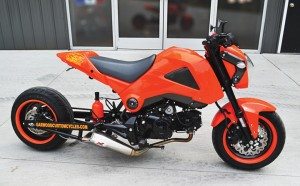 C&S Custom has launched a wide tire kit for the Honda Grom.