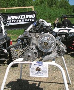 Wasteland Performance’s Z1 Turbo engine swap kit for the RZR produces 180 hp, or up to 265 hp with an ECU flash upgrade.