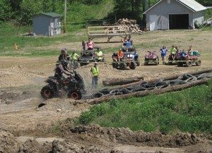 During Friday’s obstacle course challenge at Quadna Mud Nationals in Hill City, Minn., one competitor got more than he bargained for as his front tires hit one of the log obstacles, causing the rider to slowly roll off the front of his ATV. He was uninjured, but the event made for great video. To see that clip, check out this issue’s digital edition or visit http://bit.ly/VlepsV. 