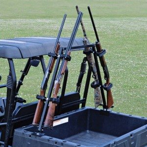 The Shooting Clays UTV Gun Rack is one of Great Day, Inc.’s newest products.  