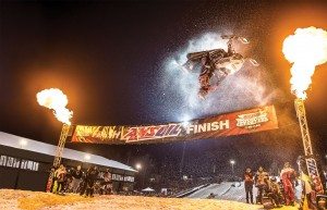 With Levi LaVallee spearheading the company’s ISCO AMSOIL Championship Snocross series, FXR will get to promote its snowmobile outerwear on the East Coast Snocross circuit.