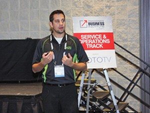 Brad Smith, ARI vice president of product management, presented a dealer training session at the Powersports Business Institute @ AIMExpo.