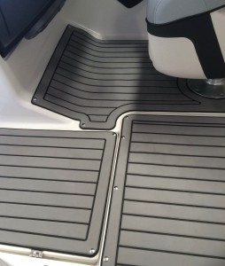 The Snap It Series traction mats, as shown on a 2014 Yamaha 212X. 