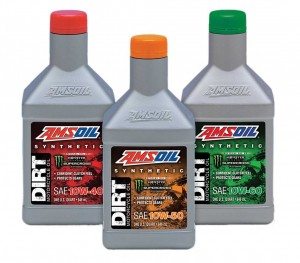 AMSOIL has launched its new synthetic dirt bike oil, available in three viscosities.