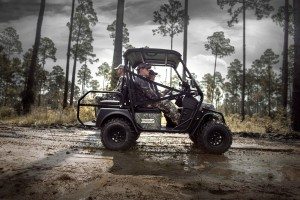 Bad Boy Buggies focuses primarily on electric side-by-sides, relying on sister brand E-Z-GO’s 60 years in the electric vehicle business. 