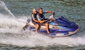 The Yamaha WaveRunner VX Cruiser with the RiDE dual throttle control system has boosted sales.