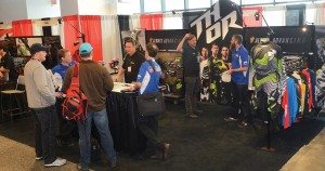 The Thor booth was a popular stop at the Parts Unlimited/Drag Specialties Regional Showcase in Atlanta on Feb. 22.