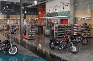 Wildcat Harley-Davidson in London, Ky., is “different than any you’ll see at any H-D dealer in the country.” The 33,000-square-foot dealership features maple wood floors and hand-built fixtures.