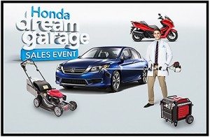 Honda’s powersports, automotive and power products divisions partnered on a first-of-its-kind promotion.