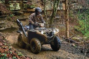 The all-new 2016 Yamaha Grizzly brings added power and torque with its all-new 708cc engine. 