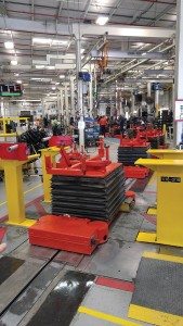 Since the Bad Boy production line is one of the newest at TSV’s Augusta, Ga., headquarters, it includes newer, more ergonomic equipment for employees. 