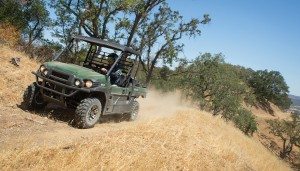 At work or play, the Mule Pro-FX was an ideal fit on the terrain of the California Central Coast wine country.