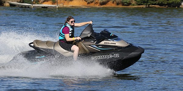 PSB Managing Editor Liz Keener spent some time on the 2016 Sea-Doo GTX Limited 300 earlier this week in Nashville. Photo by Ronny Mac.
