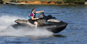 The 2016 GTX Limited 300 is Sea-Doo’s only luxury model powered by the new Rotax 1630 ACE engine. 