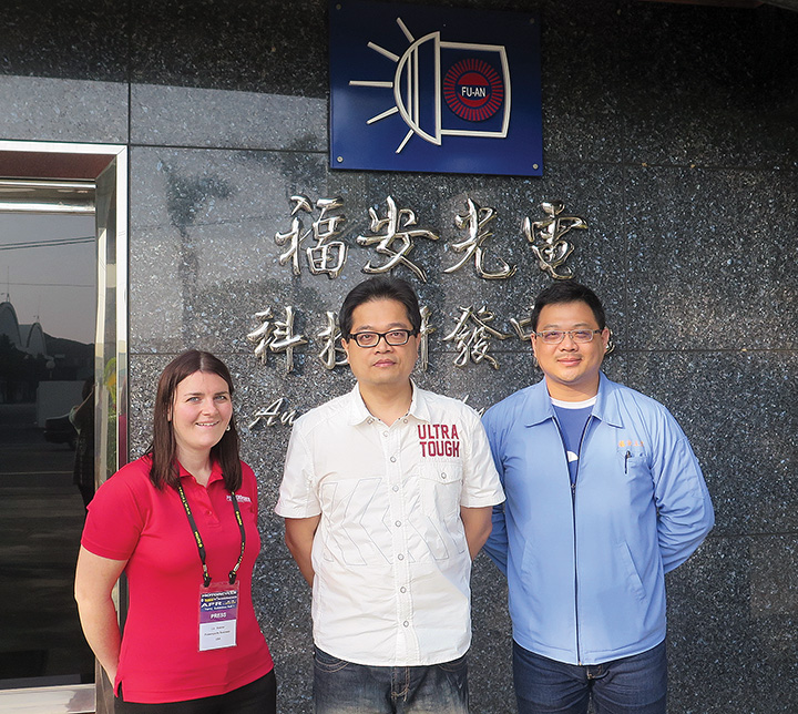 Day 2 concluded with a visit to FU-AN Optoelectronics-Technology Co., Ltd. 