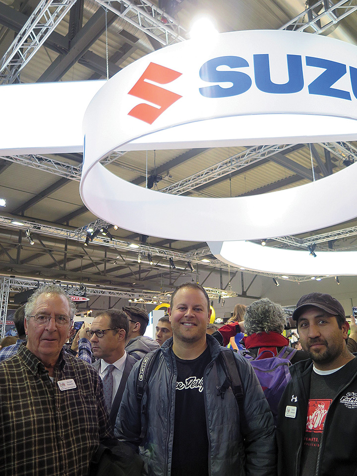 Suzuki dealers from across the U.S. were treated to a trip to Italy as part of a sales incentive contest.