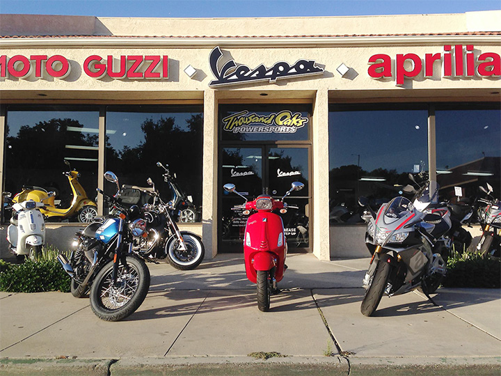 Thousand Oaks Powersports has opened a second location that caters only to Italian brands Moto Guzzi, Vespa, Piaggio and Aprilia.