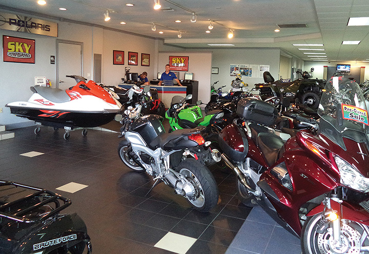 Between monthly customer appreciation events and partnering with charities, Sky Powersports works to give back to the communities that surround each dealership.