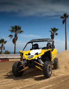 Side-by-sides like the YXZ1000R from Yamaha helped the UTV market grow by nearly 10 percent in 2015.