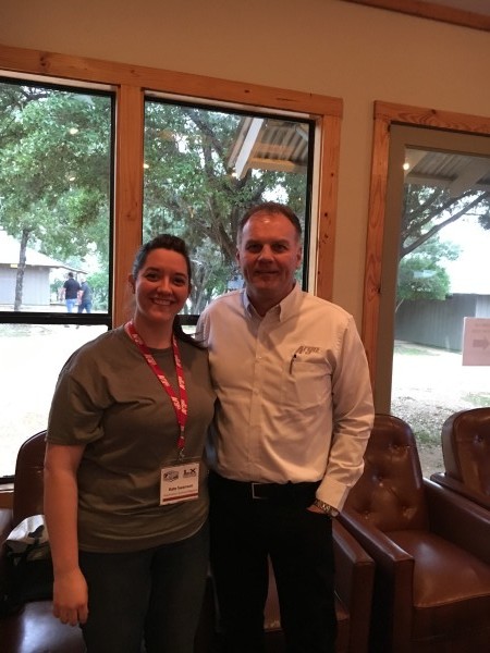 Assistant editor Kate Swanson had the opportunity to meet ARGO's president Brad Darling in Austin this week.