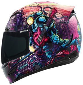 The all-new Interplanetary Funkmanship helmet from Icon retails for $280.