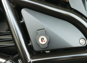 Powerlet’s sockets allow motorcyclists to keep their smartphones, GPS devices and other electronics charged while riding.