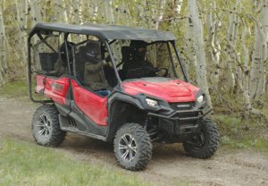 A hard roof has been the most popular accessory for the Honda Pioneer 1000-5 passenger.