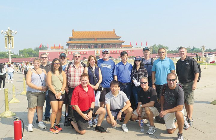 Following the dealer meeting, the 2015 Pioneer Club members were treated to three days in Beijing, with stops at Tiananmen Square, the Forbidden City, the Great Wall and the Olympic Stadium village, among other locations.