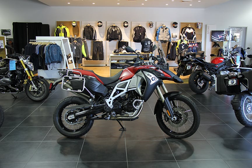 BMW issues 'stop sale' of gas motorcycles in North America