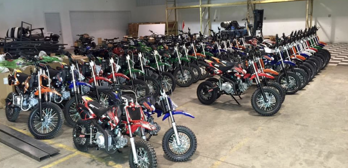 OEM’s April dirt bike sales double with half of its dealers open