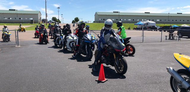 Reno's Powersports KC track day article for Powersports Business magazine
