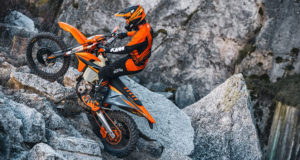 KTM enduro for Powersports Business article