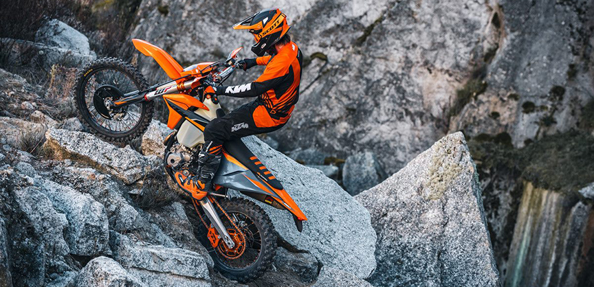 KTM enduro for Powersports Business article