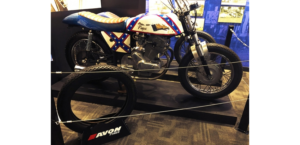 Evel Knievel, Avon Tyres, restoration, Kansas, museum