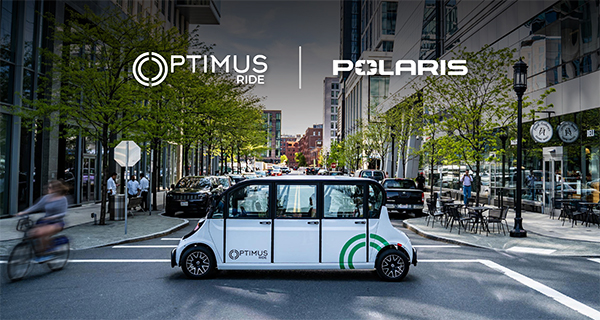 Optimus Ride, Polaris, GEM, autonomous vehicle, 2023