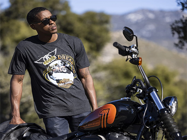 Aerosmith, Harley-Davidson, apparel, partnership 