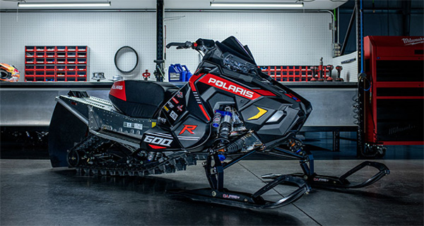 Polaris unveils 2022 snowmobile racing fleet